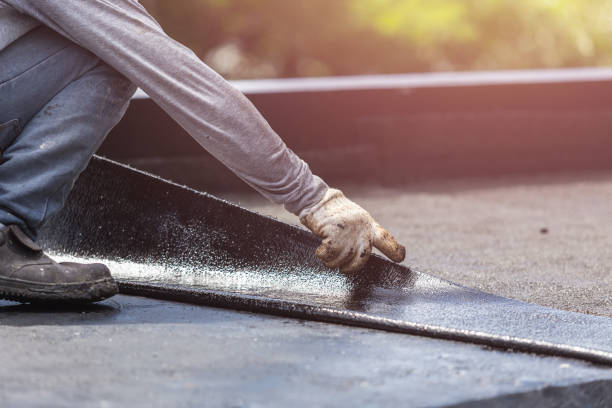 Professional Exterior Waterproofing technician working in North Star, OH